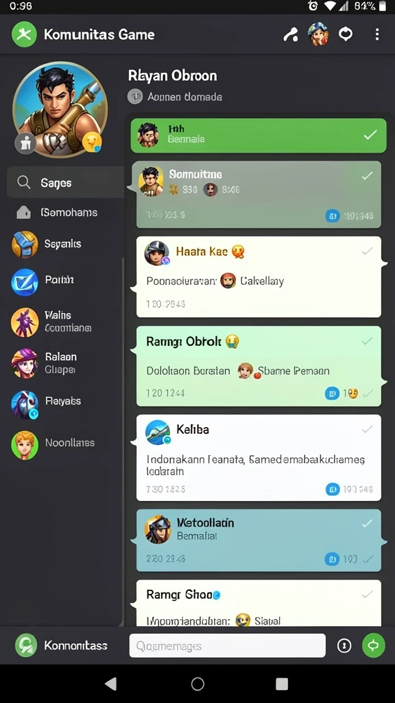 atom138 - Tampilan utama ATOM138 dengan karakter menarik.