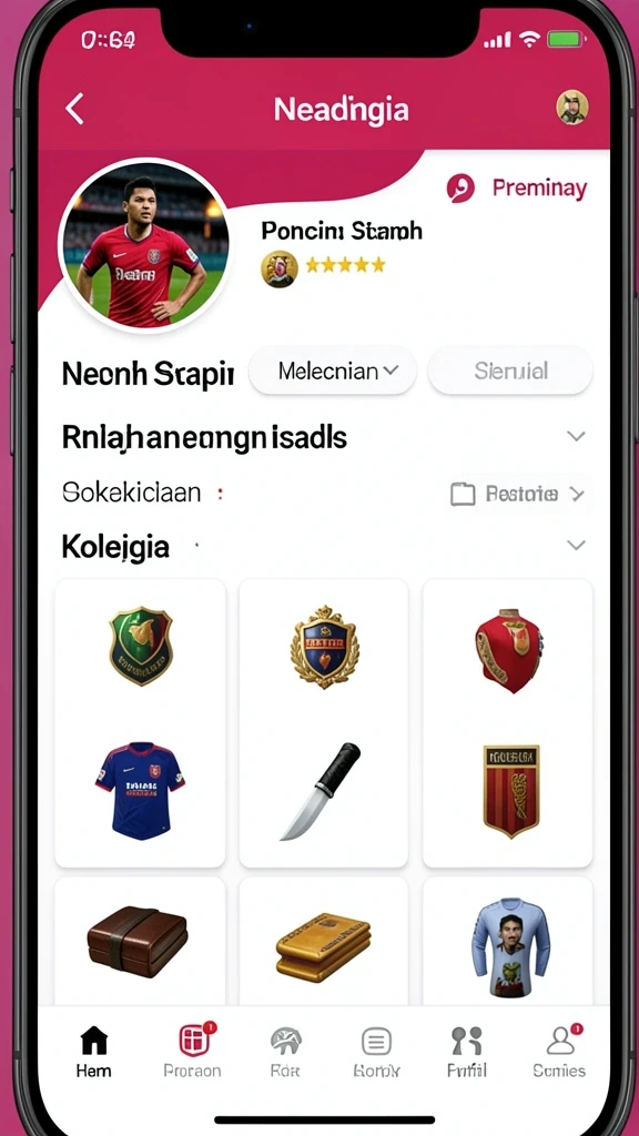 danavip - Tampilan antarmuka modern dan menarik.