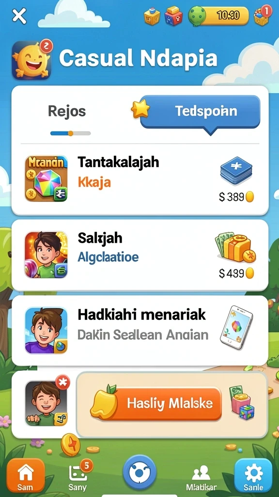 ollo4d - Screenshot menampilkan antarmuka utama OLLO4D yang menarik.