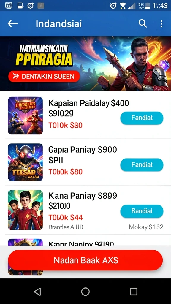 rajastar - Tampilan awal aplikasi RAJASTAR yang menarik dan informatif.