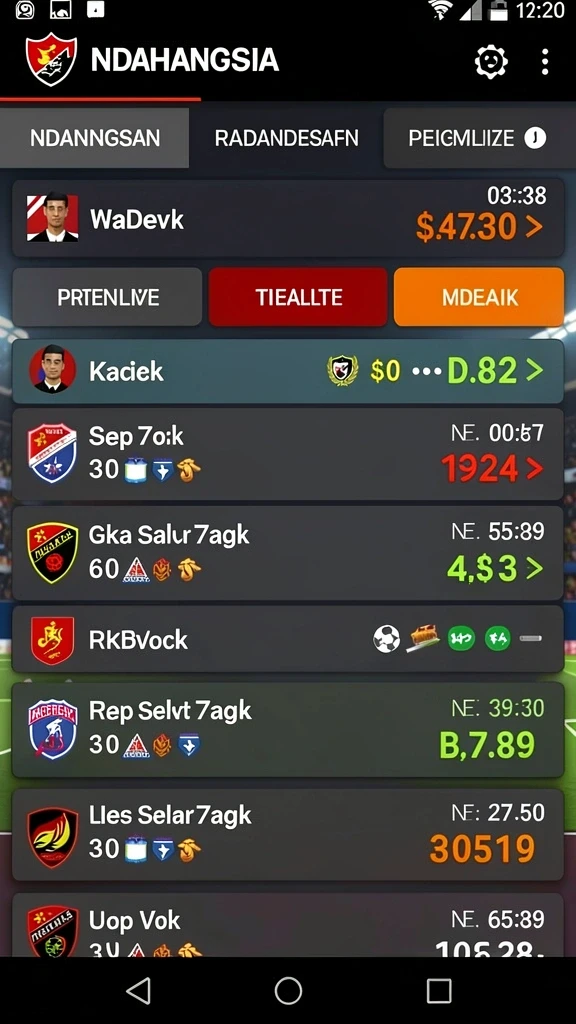 tv888 - Fitur leaderboard untuk kompetisi seru.