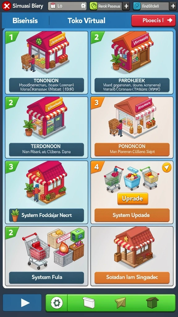 x168 - Tampilan hasil permainan yang jelas dan informatif.