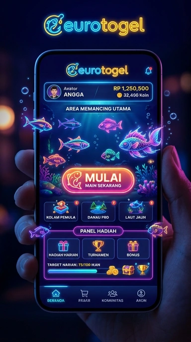 Layar utama eurotogel — antarmuka bersih setelah instalasi